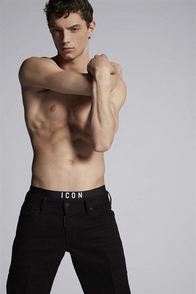  Jean Dsquared2 Đen Slim Jean S74Lb0343 