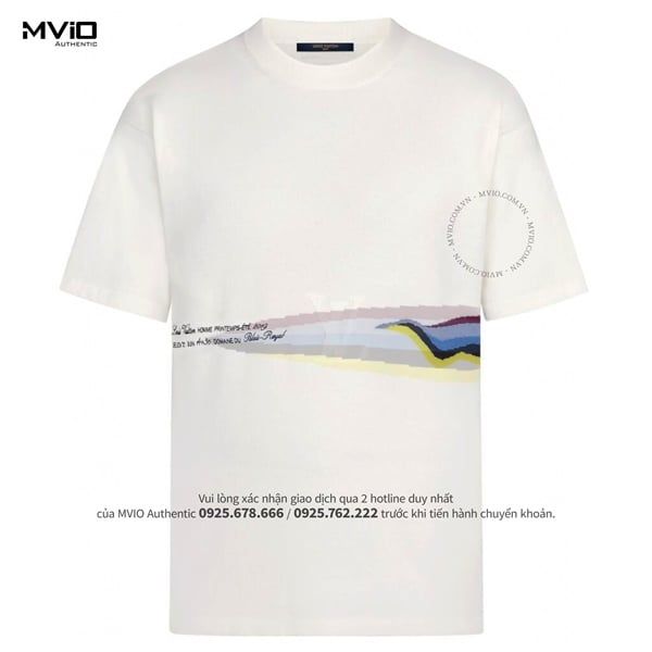  Phông Louis Vuitton Trắng Chữ Ngang 1A53YA 