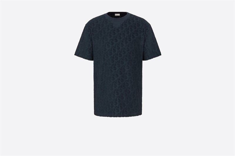  Phông Dior Xanh Obilique Thêu 113J692A0614 C540 