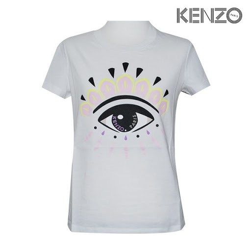  Phông Kenzo White Nữ Hình Mắt (2Ts7334Yd01) 