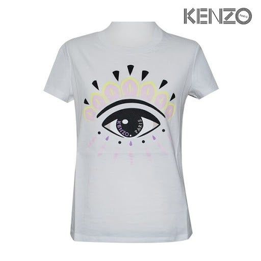  Phông Kenzo White Nữ Hình Mắt (2Ts7334Yd01) 
