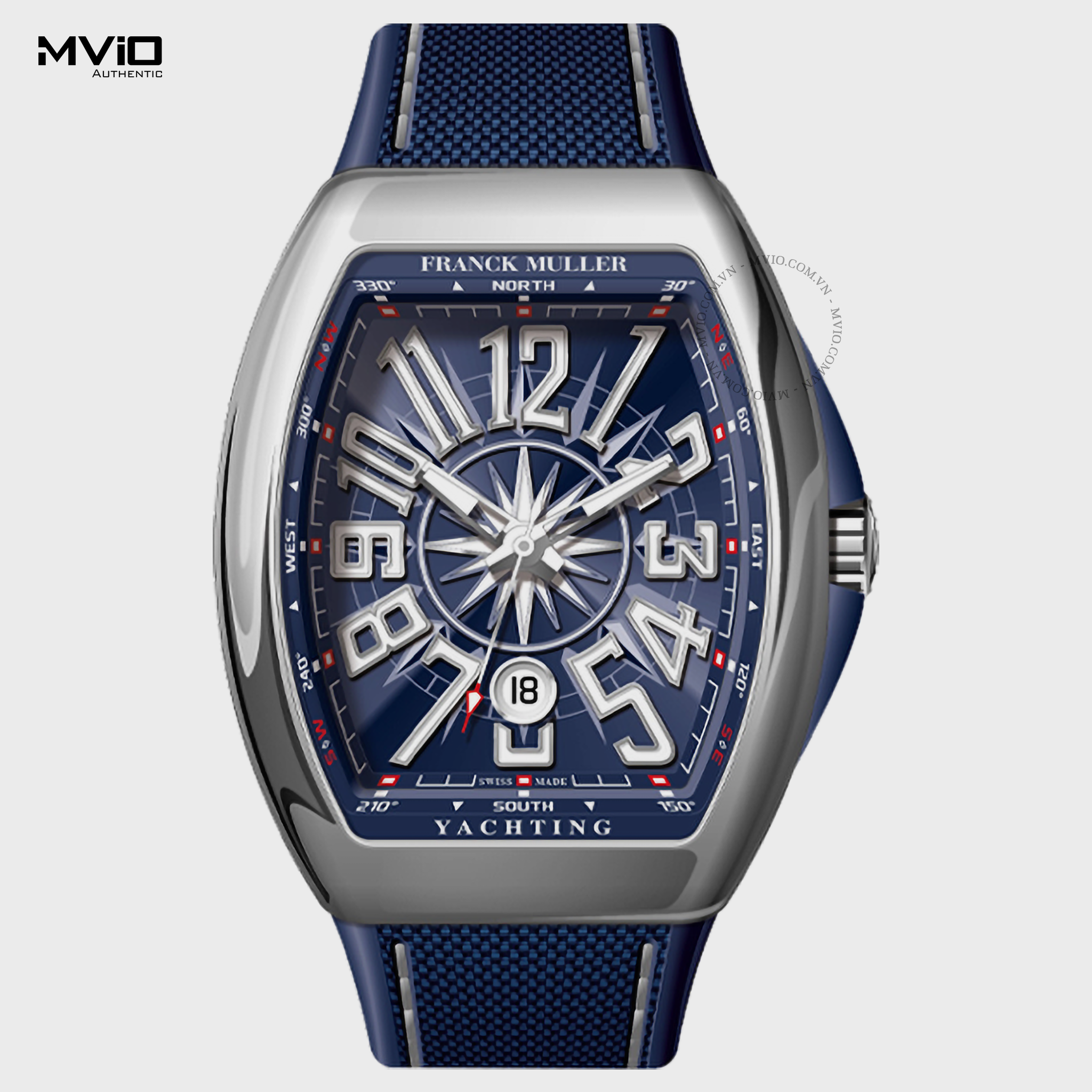 Đồng Hồ Franck Muller Vanguard Yachting Stainless Steel