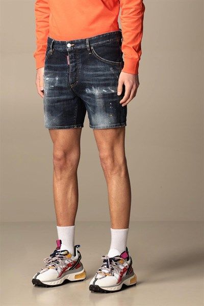  Short Dsquared2 Xanh S74Mu0649 