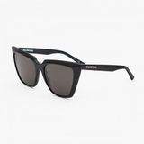  Kính Balenciaga Đen Vuông Bb0046S/001 (55-15-140) 