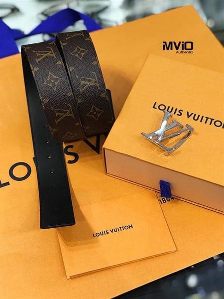  Belt Louis Vuitton Rev.M.Mac M9821U Nâu Monogram 