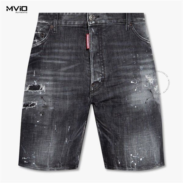  Short Dsquared2 Ghi Vẩy Sơn S74MU0773 