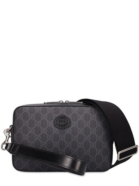 Túi Gucci Đeo Chéo Vân Mono Xám 703468 92THF 1000