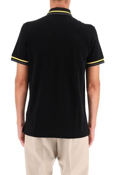  Polo Fendi Proma Đen Cổ Viền Vàng Fi0985 Ahc1F0Qa1 