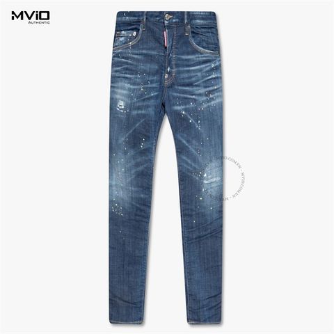  Jean Dsquared2 Xanh Vẩy Sơn Skater S74LB1274 