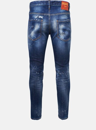  Jean Dsquared2 Xanh Skater Tag Vàng Denim S74Lb0764 