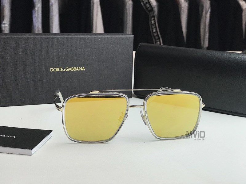  Kính Dolce Vàng Dg2220 488-7P 57- 17 140 3N 
