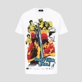  Phông Dsquared2 Trắng Bruce Lee Nhỏ S71Gd0902 