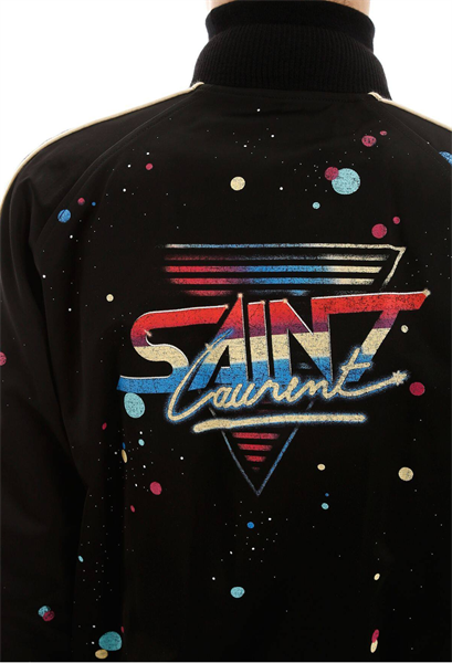  Áo Khoác Saint Laurent Đen Sơn Meo Y359V 