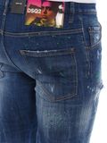 Jean Dsquared2 Xanh Skinny Vẩy Sơn S74Lb0517 
