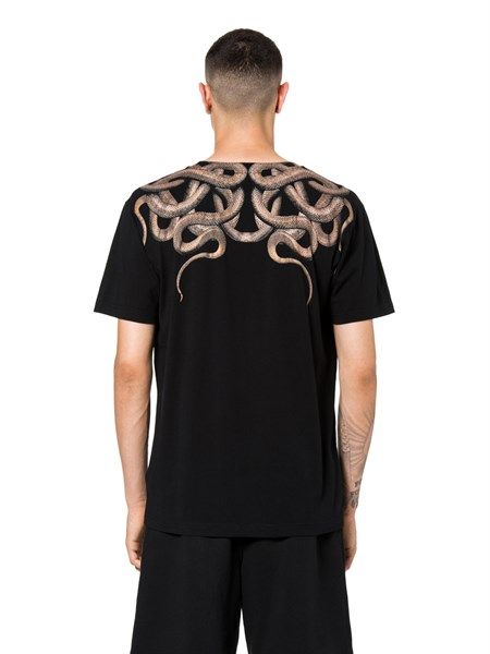  Phông Marcelo Burlon Đen Rắn 