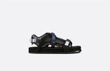  Dép Sandal Dior Vải Vân Obilique 3Sa094Ziy 