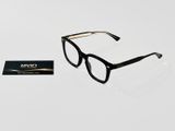  Kính Gucci Gọng Đen Viền Trong Vàng 