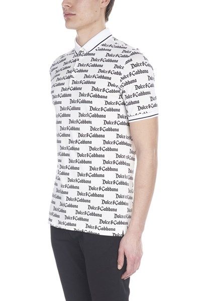  Polo Dolce Trắng Chữ Đen Nhí Fs722 Hwy44 