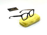  Kính Gucci Gọng Đen Viền Trong Vàng 