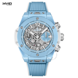  Đồng Hồ Hublot Big Bang Unico Sky Blue 
