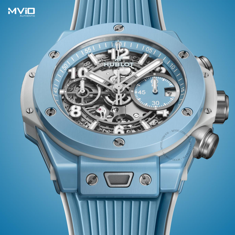  Đồng Hồ Hublot Big Bang Unico Sky Blue 