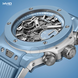  Đồng Hồ Hublot Big Bang Unico Sky Blue 