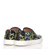 Slip On Gucci Đen Sao Vàng 407364 