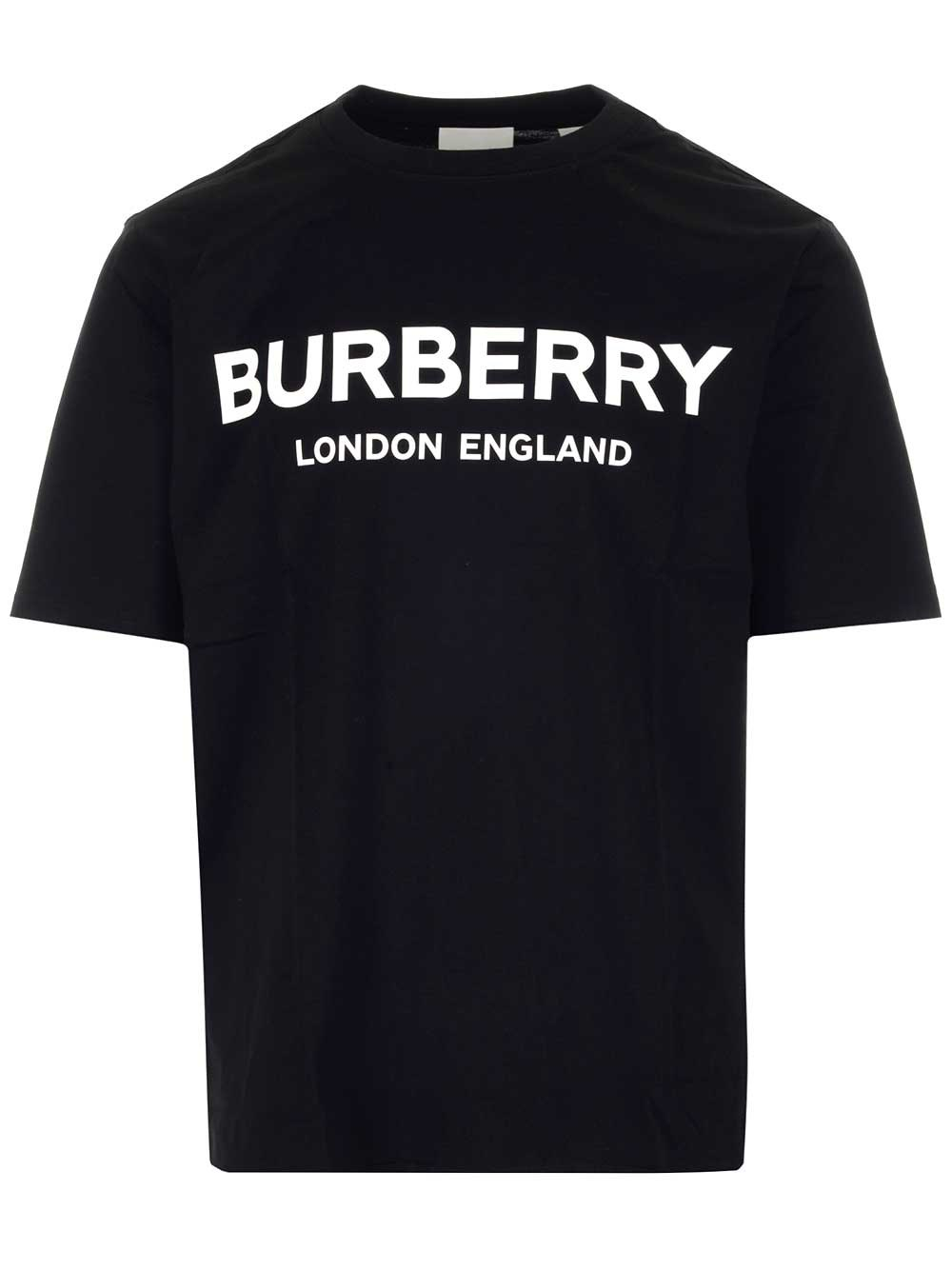 Hệ thống bán lẻ Áo phông Burberry đen Chất lượng hoàn hảo