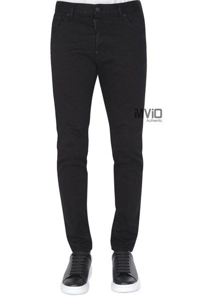  Jean Dsquared2 Đen Trơn Tag Da Sexy Mercury S71Lb0667 