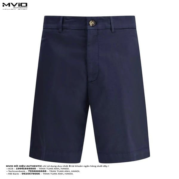  Short Brunello Cucinelli Navy M289L0010 Dyed CLC2444 