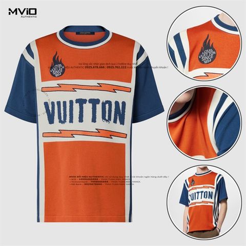  Phông Louis Vuitton Baseball Cam Chữ Ngực 1AFANQ 