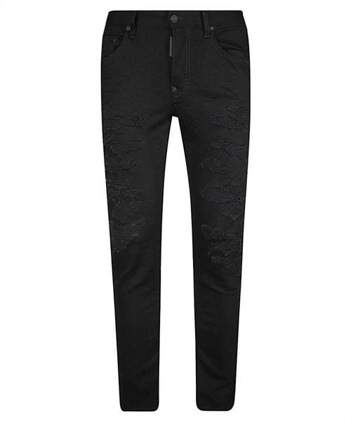  Jean Dsqured2 Đen Skater Rách S71Lb0844 