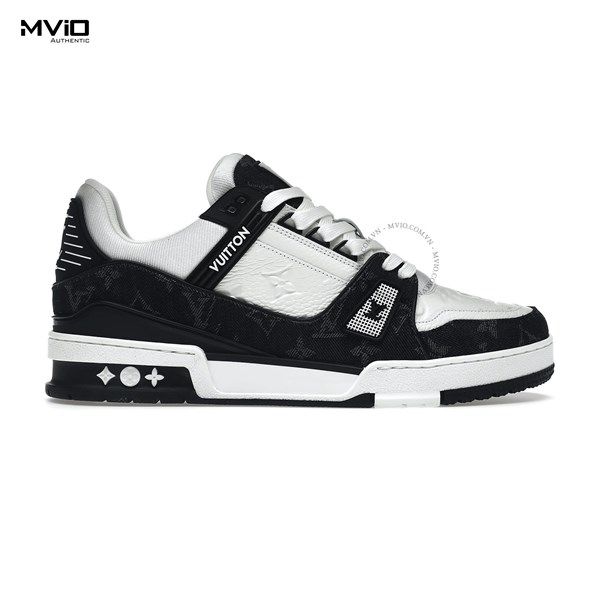  Sneaker Louis Vuitton Đen Denim 1A9JGR 