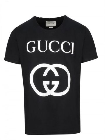  Phông Gucci Đen Logo GG Trắng 493117 X3Q35 