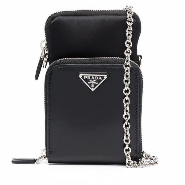 Túi Phone Bag Prada Đen Cặp Xích 2ZT049 789 F002 – MVIO AUTHENTIC BRAND