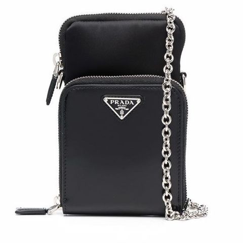  Túi Phone Bag Prada Đen Cặp Xích 2ZT049 789 F002 