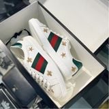  Sneaker Gucci Trắng Full Ong 386750 