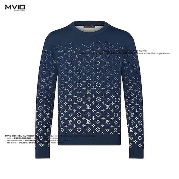  Len Louis Vuitton Xanh Monogram Trắng 1A9GIK 