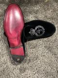  Loafer Dolce Đen Nhung Thêu A50001 