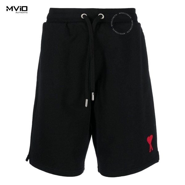  Short Ami Đen Logo Tim Đỏ US060474 7009 