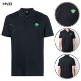  Polo Versace Navy Medusa Xanh A87427 