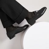  Loafer Hermes Đen Paris Khoá H Sliver H172368ZA02410 