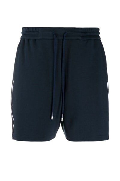  Short Thom Browne Navy Sọc Trắng Mjq114A07323 