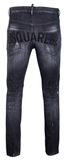  Jean Dsquared2 Ghi Skater Chữ Đen Túi Sau S71Lb0841 