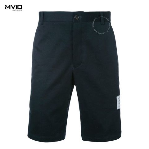  Short Thom Browne Navy Tag Trắng MTU191A03788 415 