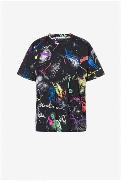  Phông Moschino Đen Galaxy 