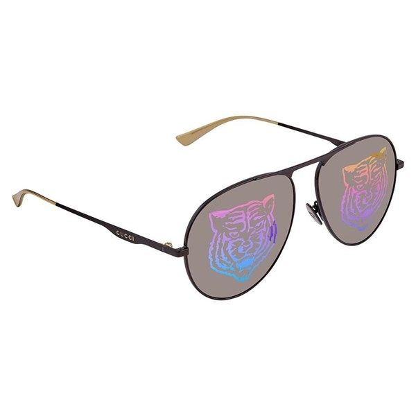  Kính Gucci Đen Hổ Gg0334S 002 60 