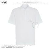  Polo Fendi Trắng Tag Ngực Chữ Đen Nhỏ FY1131A9RP F0WA0 