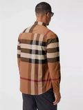  Sơ Mi Burberry Dài Tay Brown Ip Check 8037640 