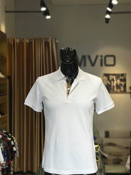  Polo Burberry Trắng 8004579 